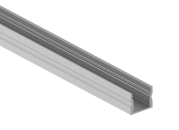 Donel Накладной алюминиевый профиль, 17,2х14,5х3000. Цвет: Анодированное серебро,Серия:DN8ALE