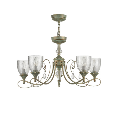 Люстра 5*E14 60Вт Мятное Золото IP20 Sabina RC145-PL-05-MG Maytoni