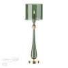 База для высокой лампы E27 1*60W TOWER золотой/зеленый/стекло ODEON LIGHT