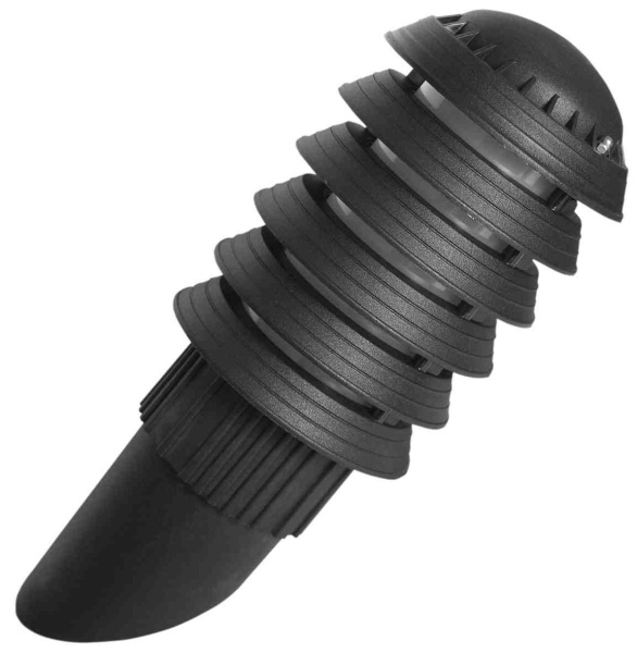 НБУ 01-60-018 Поллар 1141 Светильник уличный, пластик У1,220В,60Вт, IP54,d150xh400мм APEYRON