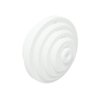 Гермоввод д20 белый (10шт/1000шт кор/уп) Промрукав