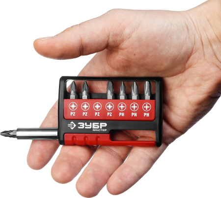 Набор : Биты "МХ-8", CR-V ЗУБР