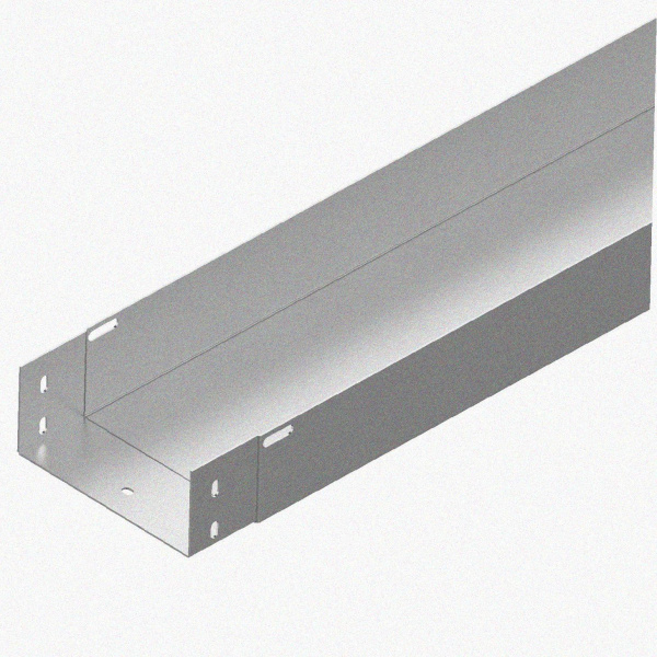 Лоток монтажный цельный глухой ЛМЦГ150х150х3000 УХЛ1, нержавеющая сталь, S0,8