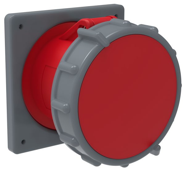 Розетка встраиваемая ССИ-434 63А-6ч/380-415В 2Р+PЕ IP67 MAGNUM IEK