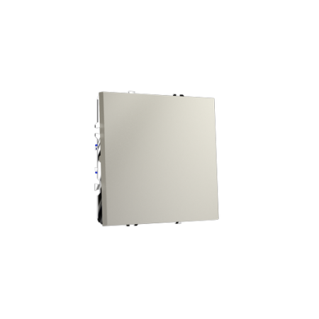 Перекрестный переключатель встраиваемый Voltum S70 одноклавишный 10А, (шелк)