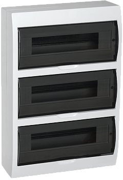 Корпус пластиковый ЩРН-Пк-45 IP41 белый KREPTA 3 IEK