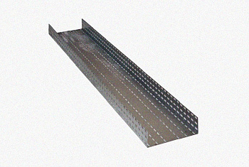 Лоток перфорированный ЛМ 200х65х2000 УХЛ1, оцинкованный лист S1,0