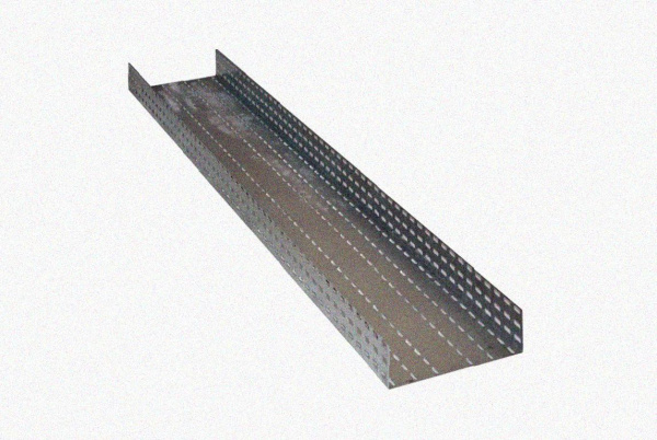 Лоток перфорированный ЛМ 200х65х2000 УХЛ1, оцинкованный лист S1,0