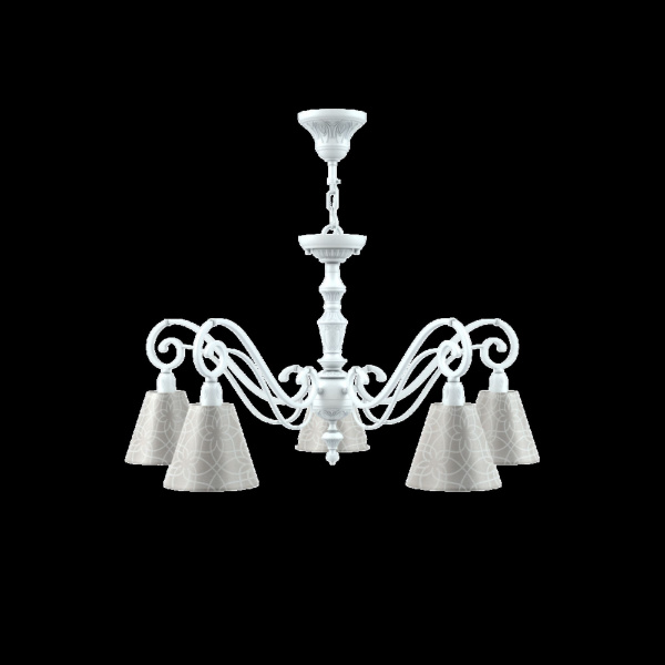 Люстра 5*E14 40Вт Матовый Белый IP20 Classic 7 E3-05-WM-LMP-O-4 Maytoni