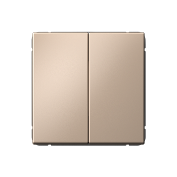 ARTGALLERY 2-клавишный ВЫКЛЮЧАТЕЛЬ КНОПОЧНЫЙ, сх.2, 10А, механизм, ПЕСОЧНЫЙ Systeme Electric