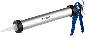 600 мл универсальный закрытый пистолет для герметика, алюминиевый корпус, серия Профессионал ЗУБР