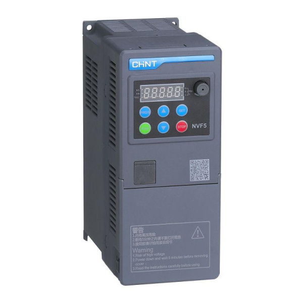 Преобразователь частоты NVF5-2.2/TD2, 2.2кВт, 220В 1Ф общий тип CHINT