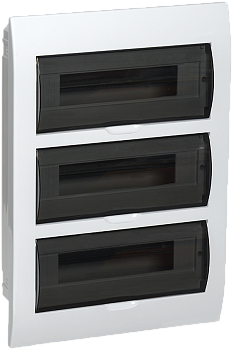 Корпус пластиковый ЩРВ-Пк-45 IP41 белый KREPTA 3 IEK