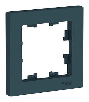 ATLASDESIGN Рамка универсальная 1-м . изумруд IP20 (уп.20шт) Schneider Electric