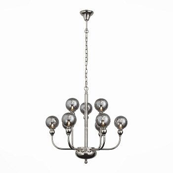 Люстра подвесная Никель/Дымчатый G9 9*5Вт SL552.103.09 ST LUCE