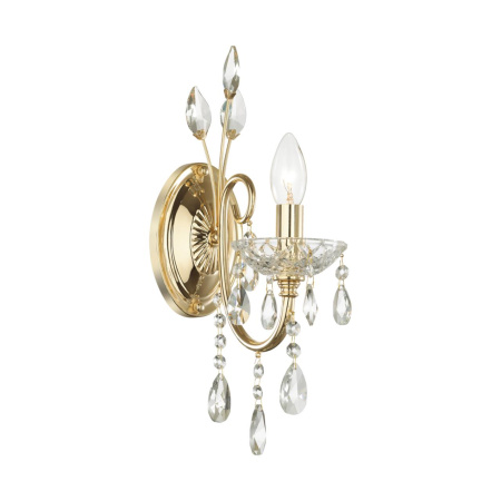 Бра E14 40W VERSIA золотой/хрусталь ODEON LIGHT