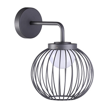 Ландшафтный настен.св-к IP65 LED 4000K 7W 220-240V CARRELLO темно-серый NOVOTECH