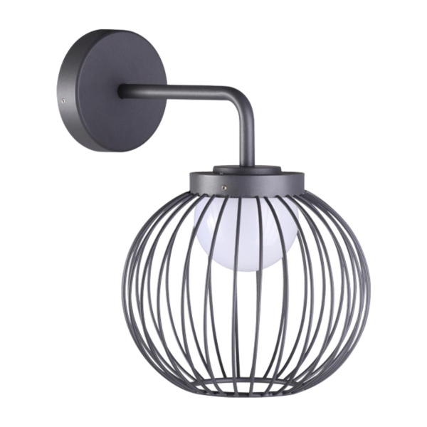 Ландшафтный настен.св-к IP65 LED 4000K 7W 220-240V CARRELLO темно-серый NOVOTECH