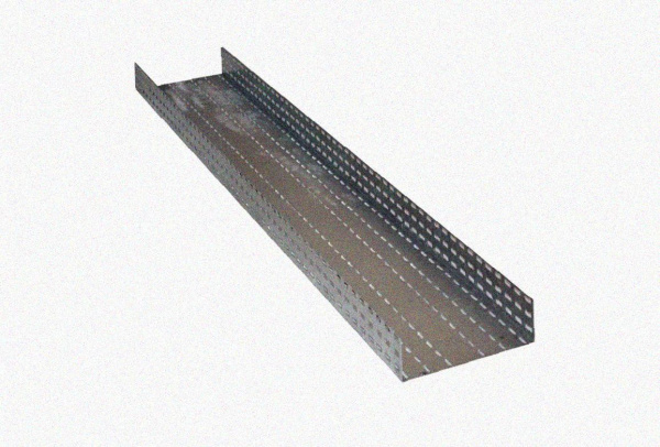 Лоток перфорированный ЛМ 250х100х3000 УХЛ1, оцинкованный лист, S1,5