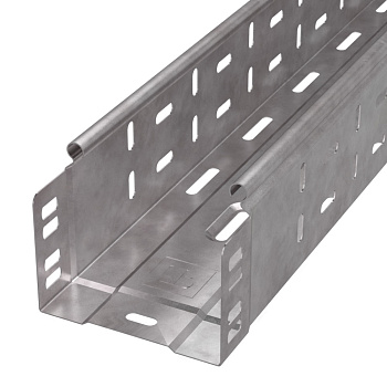 Лоток перфорированный Стандарт HDZ 100х80х3000 (0,7 мм) (6 м/уп) Промрукав