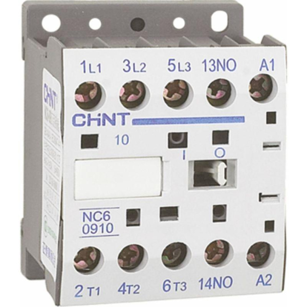 Контактор NC6-0601 6А 400В 1НЗ 50Гц (R) CHINT