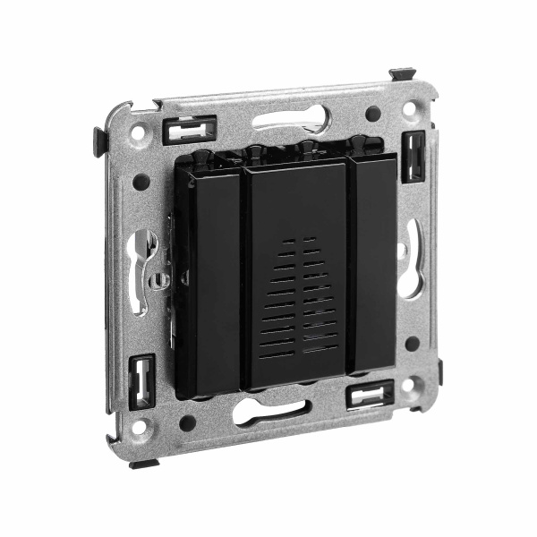 Звонок в стену, "Avanti", "Черный квадрат" DKC