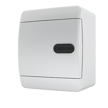 Щит навесной ЩРН-П 4 модуля белая крышка IP41 CNN 40-04-1 Tekfor