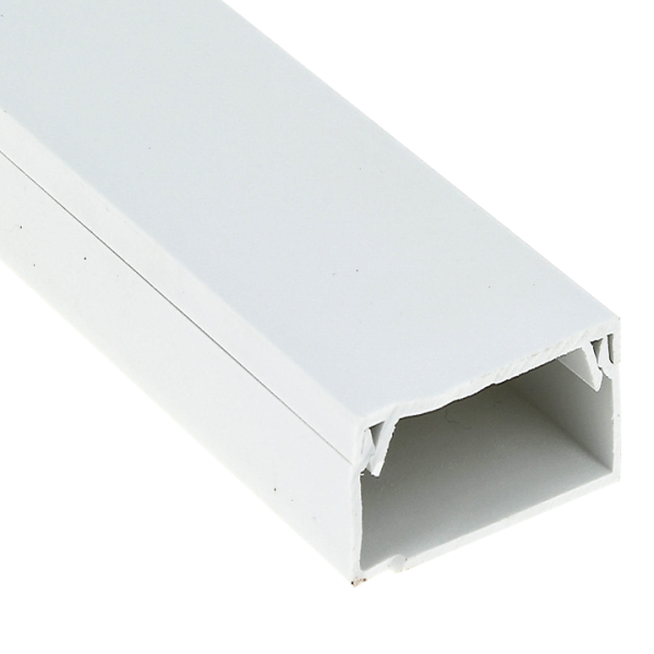 Канал кабельный (80х60) (8 м) белый EKF-Plast