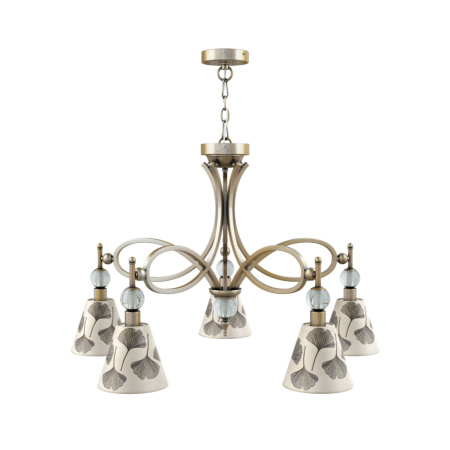 Люстра 5*E14 40Вт Бронза Антик IP20 Eclectic 9 M2-05-SB-LMP-O-7 Maytoni
