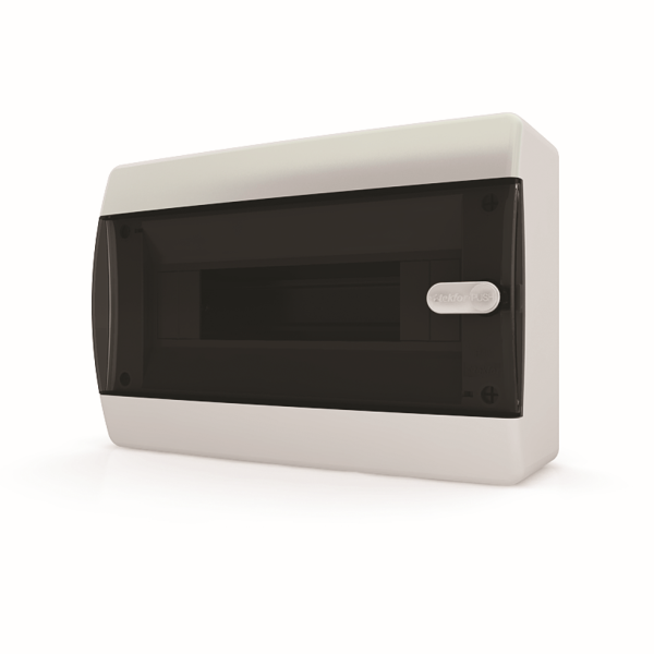 Щит навесной ЩРН-П 12 модулей черная крышка IP41 CNK 40-12-1 Tekfor