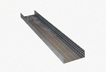 Лоток перфорированный ЛМ 300х200х3000 УТ1,5, оцинкованный лист S1,5