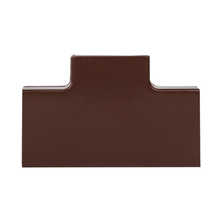 Угол T-образный (25х16) (4 шт) темное дерево EKF-Plast