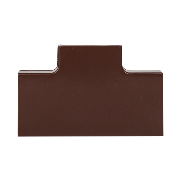 Угол T-образный (25х16) (4 шт) темное дерево EKF-Plast