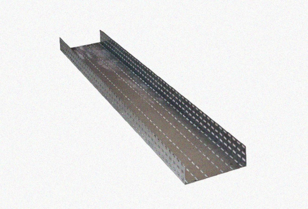 Лоток перфорированный ЛМ 300х200х3000 УТ1,5, оцинкованный лист S1,5