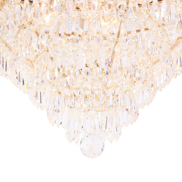 Люстра 42*E27 60Вт Золото Антик IP20 Palace DIA890-CL-42-G Maytoni