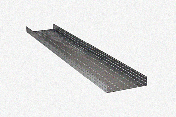 Лоток глухой ЛМГ 500х200х2000 УТ1,5, оцинкованный лист, S1,5