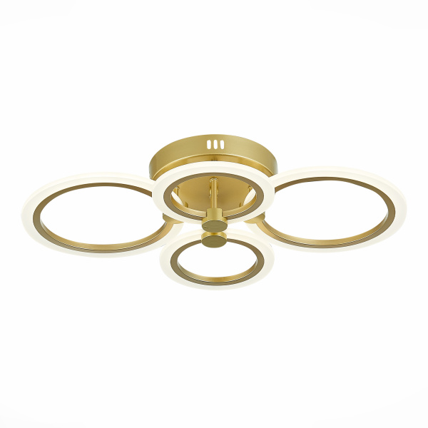 Светильник потолочный Золотистый/Белый LED 1*72Вт 3000-6000К SLE500522-04 EVOLED