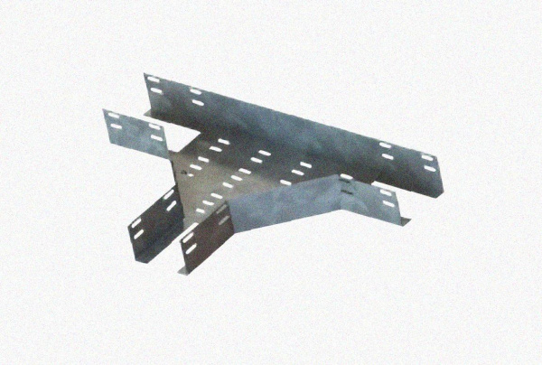 Лоток тройниковый перфорированный ОТ 500х65 УХЛ1, оцинкованный лист S1,5