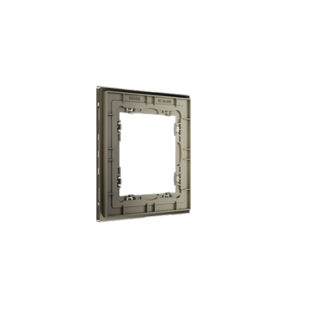 Рамка стеклянная Voltum S70 на 1 пост, (шелк, стекло)