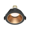 Встраиваемый светильник 1*GU10 10Вт Черный и Матовое золото IP20 Downlight DL051-U-1BMG Technical Maytoni