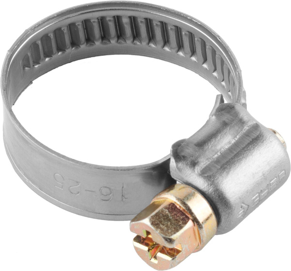 Хомуты НХ-9Н, нерж. сталь, накатная лента 9 мм, 8-14 мм, 200 шт, Профессионал ЗУБР