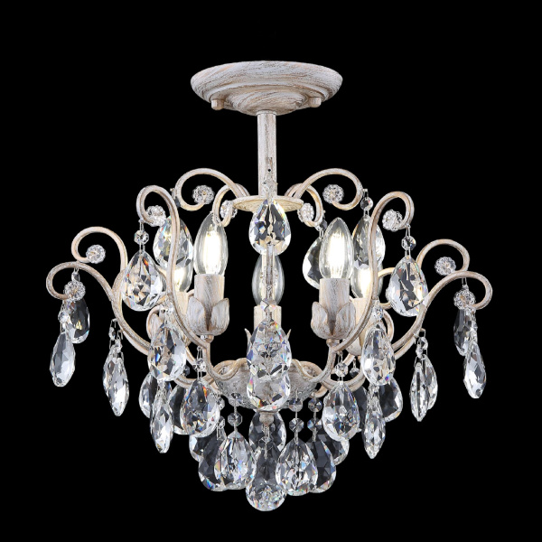 Люстра 5*E14 40Вт Белый с Золотом IP44 Veronica FR1002PL-05WG Freya