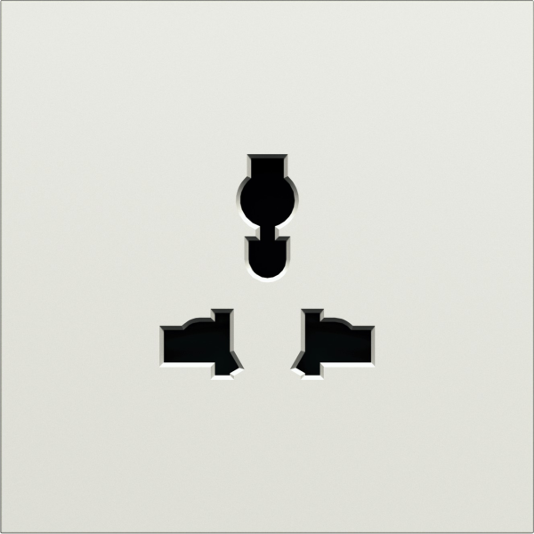 Donel S08 шампань накладка для розетки мультистандарт, со шторками 16A 250 В~,серия DB