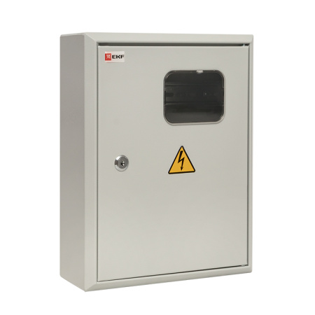 Щит учетно-распред, навесной счетчик на дин-рейку ЩУРн 1/12 (Э) (360х280х110) IP31 PROxima EKF