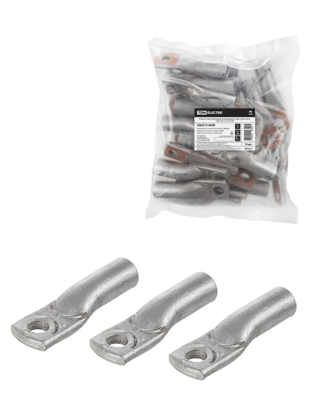 Наконечник кабельный алюмомедный под опрессовку ТАМ 185-16-19 TDM Наконечник кабельный алюмомедный под опрессовку ТАМ 185-16-19 TDM