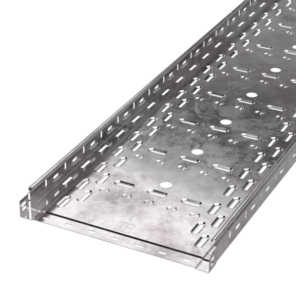 Лоток перфорированный Стандарт 400х50х3000 (1,0 мм) (6 м/уп) Промрукав