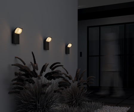 Настенный светильник (бра) 7Вт 3000К Графит IP65 Stock O446WL-L7GF3K Outdoor Maytoni