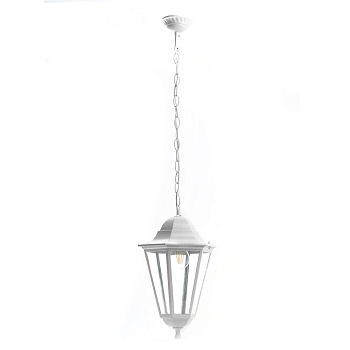 Светильник садово-парковый Feron 6205/PL6205 шестигранный на цепочке 100W E27 230V, белый