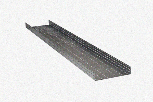 Лоток глухой ЛМГ 75х50х2000 У3, окрашенный, S1,5