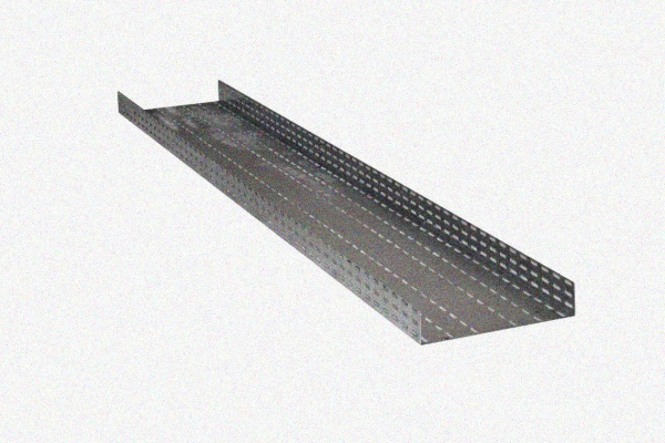 Лоток глухой ЛМГ 50х25х3000 УТ1,5, оцинкованный лист S1,0